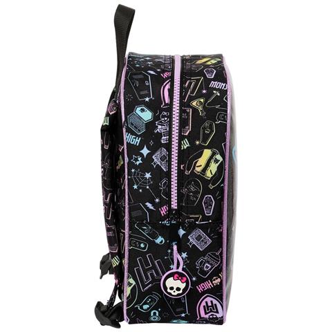 Zaino Per Bambini Monster High Nero 22 X 27 X 10 Cm - Foto 3