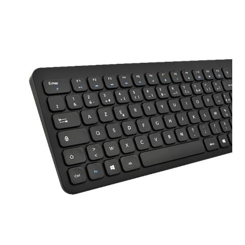 Tastiera e Mouse Wireless 3760162064322 Colore Nero - Foto 2