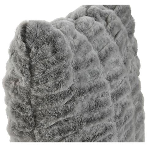 Cuscino Home Esprit Grigio Chiaro 45 X 15 X 45 Cm - Foto 3