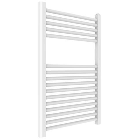 Termoarredo Bagno Scaldasalviette Acciaio Radiatore Calorifero Termosifone Bianco *** Finitura- : Bianco Opaco, Misure : H770xl500xi450 Mm - Foto 1