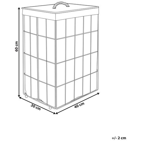 Cestino Mirissa Metallo Nero 72 L - Foto 8