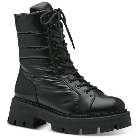 Black Casual Closed Booties Stivaletti Sintetico E Tessile Scarpe Donna Nero Eu 41, 1-26232-41 007 - Foto 1