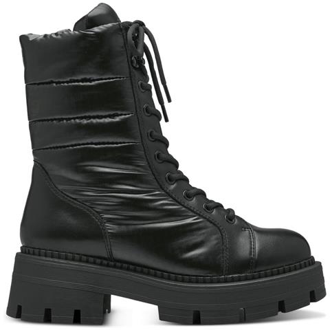 Black Casual Closed Booties Stivaletti Sintetico E Tessile Scarpe Donna Nero Eu 41, 1-26232-41 007 - Foto 2