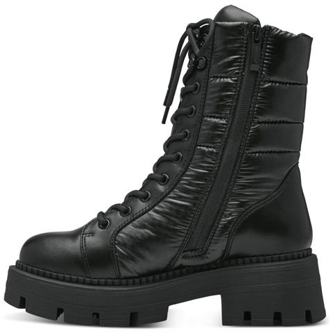 Black Casual Closed Booties Stivaletti Sintetico E Tessile Scarpe Donna Nero Eu 41, 1-26232-41 007 - Foto 3