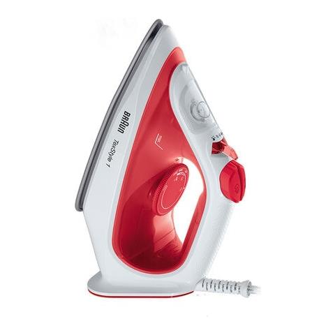 Ferro a Vapore 1019RD Piastra Antiaderente Potenza 1900 W Rosso - Foto 3