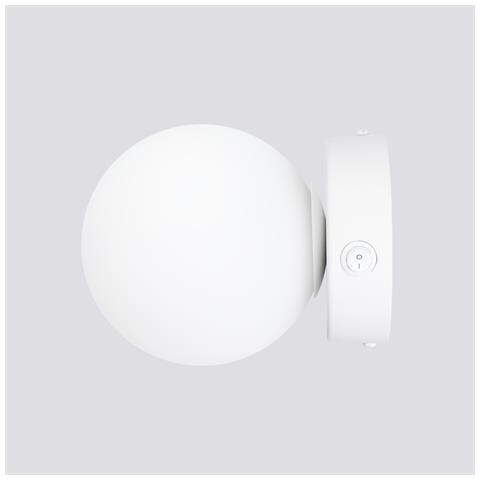 Lampada Da Parete Yoli 1 Bianco Sl. 1460 - Moderno Lampada Da Parete Bianco 12x12x14 Cm - Foto 8