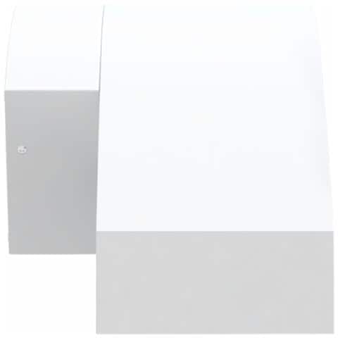 Applique con LED e Sensore Bianca in Alluminio Pressofuso - Foto 9