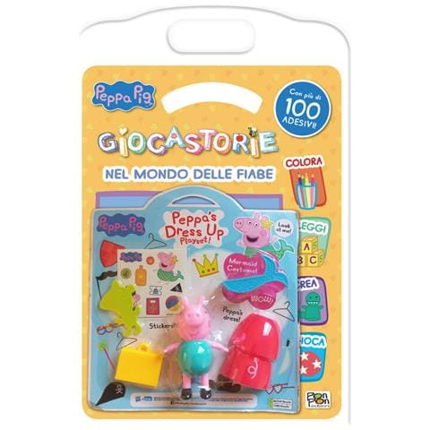 Nel Mondo Delle Fiabe. Peppa Pig. Giocastorie. Con Playset Vestitini - Foto 1