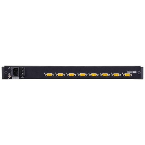 CL1308N switch per keyboard-video-mouse (kvm) Montaggio rack Nero - Foto 2