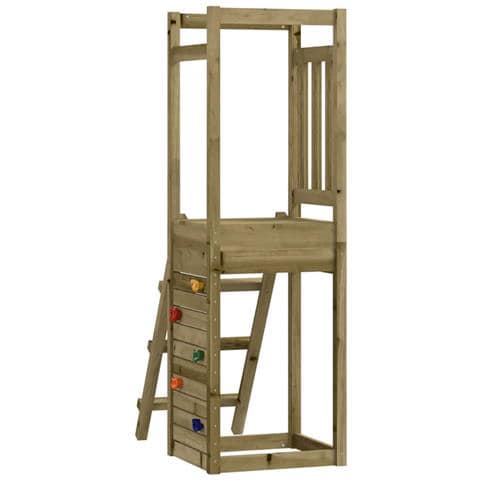 Set Da Gioco Da Esterno 53x46,5x169 Cm Legno Di Pino Impregnato - Foto 1