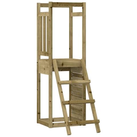 Set Da Gioco Da Esterno 53x46,5x169 Cm Legno Di Pino Impregnato - Foto 3