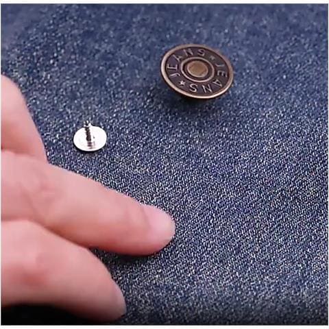 Bottoni Per Jeans Con Cacciavite - 10 Pezzi Multicolor - Foto 5