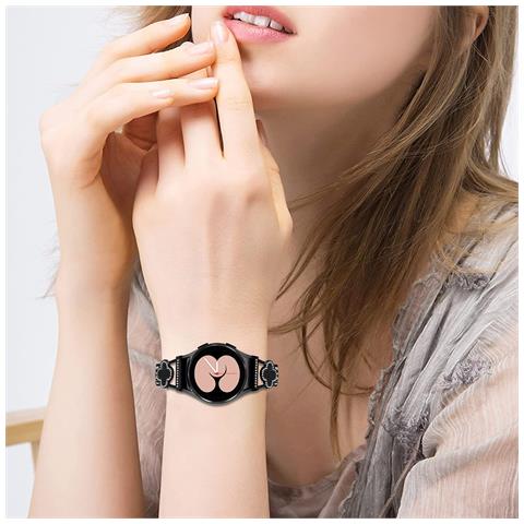 Cinturino Per Samsung Galaxy Watch 4/5/6 Black - Foto 6