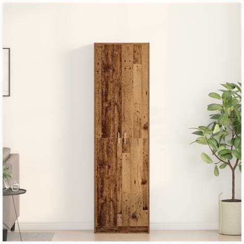 Armadio Legno Vecchio 55x25x189 cm Legno Ingegnerizzato - Foto 2