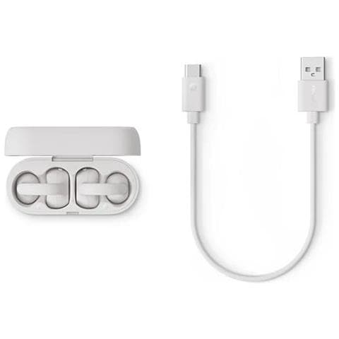 2000 series TAQ2000WT Auricolare True Wireless Stereo (TWS) clip auricolare, A orecchio aperto Musica e Chiamate Bluetooth Bianco - Foto 6