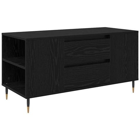 Tavolino da salotto with Drawer Rovere nero 102 x 44.5 x 50 cm - Foto 1
