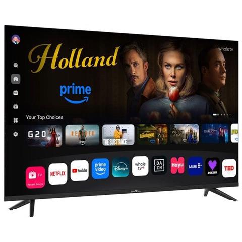 TV QLED 43QH02V 43" 4K Smart TV Whale OS Bluetooth Nero - Foto 6
