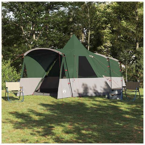 Tenda Teepee con tetto Verde 720 x 465 x 295 cm - Foto 2