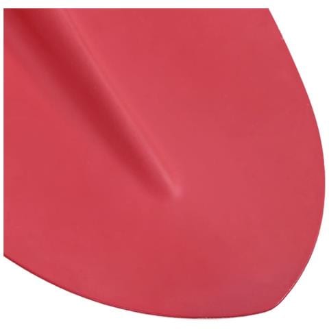 Testa di Pala Rosso 39,5 x 27,5 cm Acciaio verniciato a polvere - Foto 9
