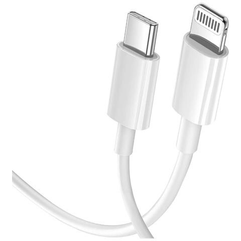 Cavo Usb-c A Lightning 2m Modello Must Havz Ricarica E Trasferimento Rapido, Bianco - Foto 2