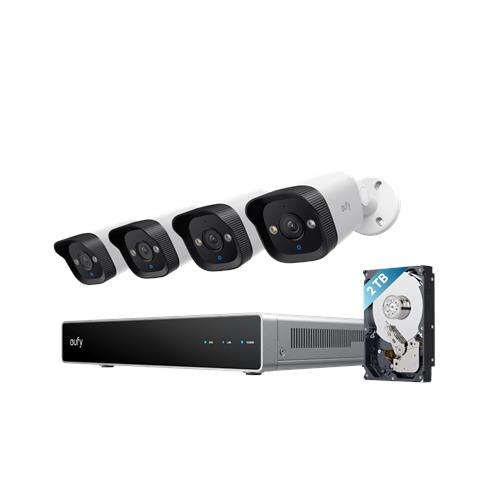 NVR Security System E40 Nero, Grigio, Bianco - Foto 1