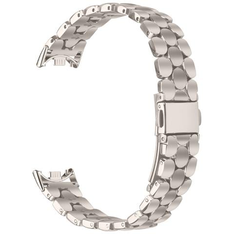 Elegante Cinturino In Acciaio Inossidabile Con Perle Compatibile Con Xiaomi Band 8/9/10 - Cinturino Di Ricambio Alla Moda Starlight - Foto 1