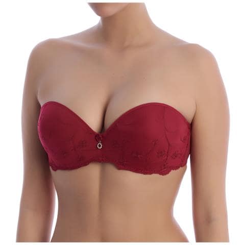 Reggiseno Da Sposa Senza Spalline Con Ferretto E Doppio Push-up Gala - Foto 1