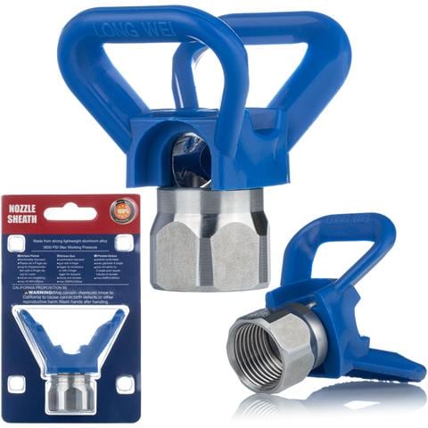 Protezione Ugello Hyperelite Zenthril - Installazione Facile Senza Attrezzi | Compatibile Con Pistole Verniciatura Filettatura 7/8'' - Foto 1