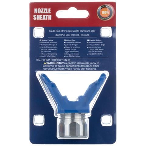 Protezione Ugello Hyperelite Zenthril - Installazione Facile Senza Attrezzi | Compatibile Con Pistole Verniciatura Filettatura 7/8'' - Foto 6