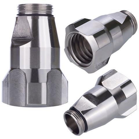 Nocca Inferiore Per Pompa Di Ricambio Compatibile Con Graco St Max - Connessione Solida, Materiali Resistenti, Compatibile Con Modelli Vecchi E Nuovi - Foto 1
