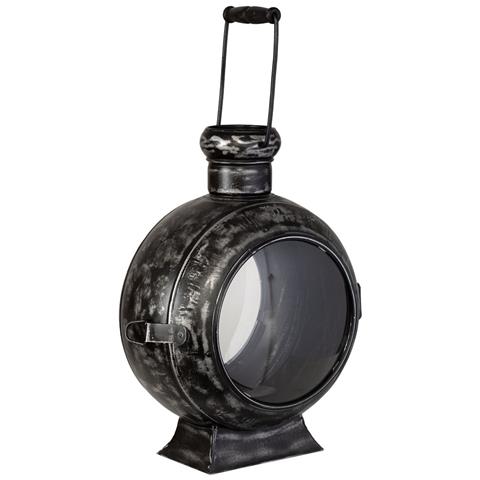 Candelabro Metallo Nero 29x21x40 - Foto 1
