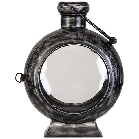 Candelabro Metallo Nero 29x21x40 - Foto 2