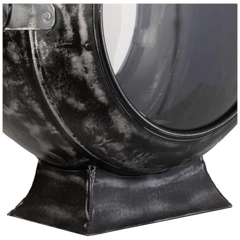 Candelabro Metallo Nero 29x21x40 - Foto 8