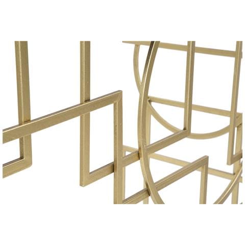 Tavolo Consolle Vkh625-oro-metallo-120x41x81 Cm - Foto 8