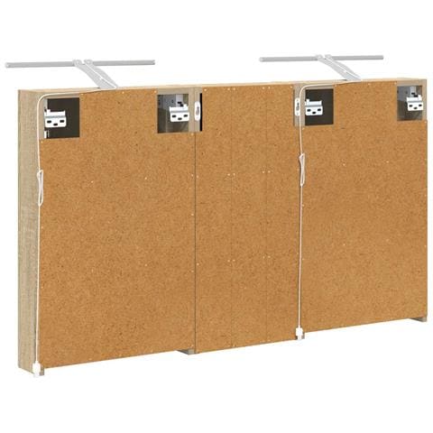 Set di Armadi da Bagno con porta 3 pcs 110 x 10,5 x 60,5 cm - Foto 9