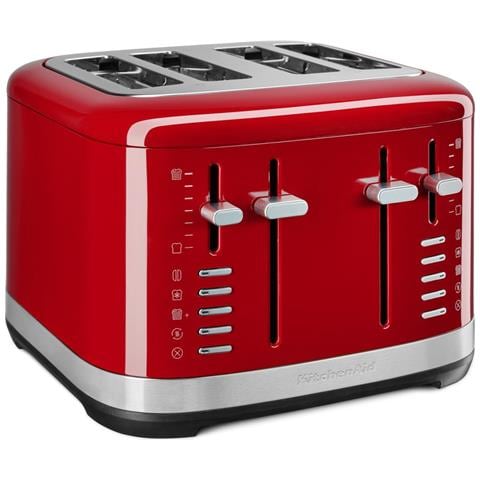 5KMT4109EER 7 4 fetta /e 1640 W Rosso, Acciaio inox - Foto 1