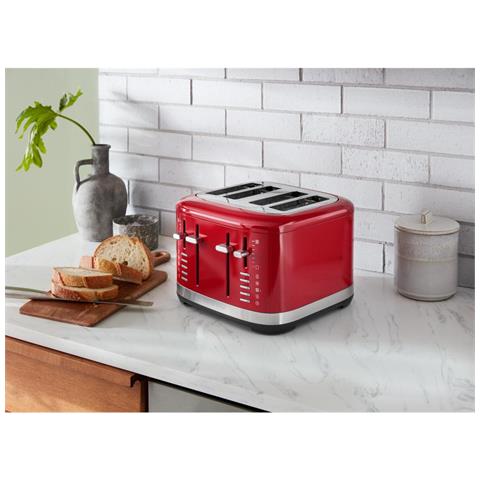 5KMT4109EER 7 4 fetta /e 1640 W Rosso, Acciaio inox - Foto 8