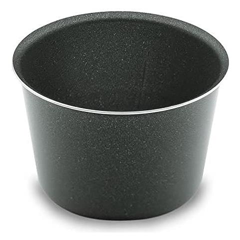 68808 - Set di 4 stampi per crostate, in alluminio antiaderente, 8 cm, neri - Foto 1