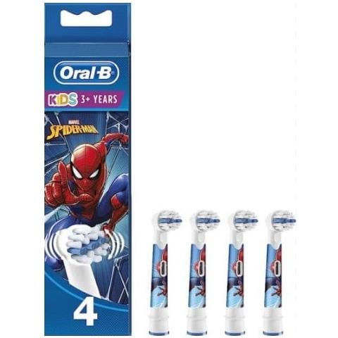 Oralb Power Refill EB10 Spiderman 4 Pezzi - Foto 1