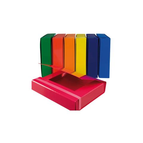 cartella progetto dorso 3cm c / elastico verde - Foto 1