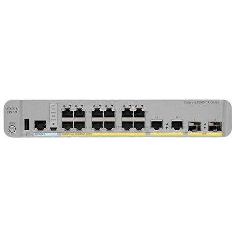 Cisco Catalyst 3560CX-12TC-S - Switch - gestito - 12 x 10/100/1000 + 2 - Foto 2