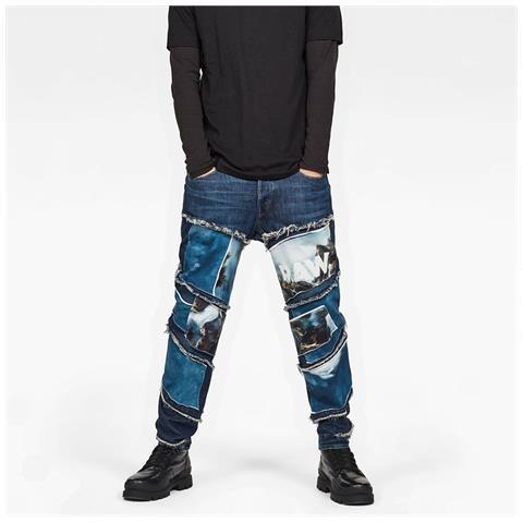 Gstar - Pantaloni Gstar Spiraq Rftp Patches Water 3d Slim L32 Abbigliamento  Uomo W28-l32 - ePRICE
