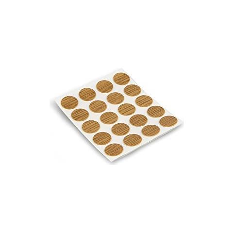 4026419 Tappo Coprivite Adesivo, Rovere, Ø13mm (200 Pcs) - Foto 5