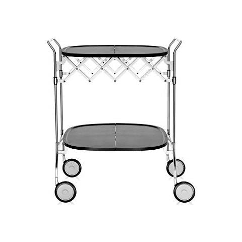 Gastone Carrello Nero Cromo - Foto 1