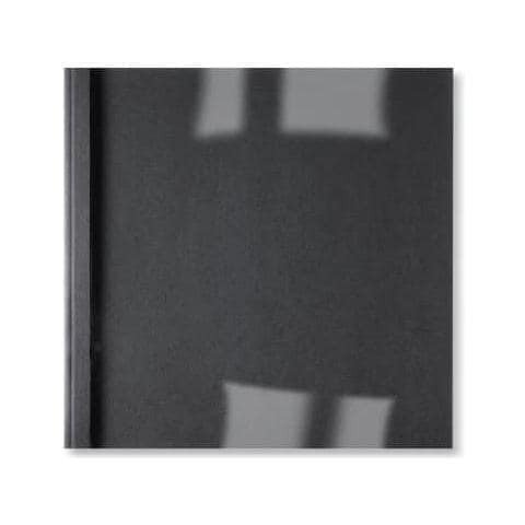 Copertine per rilegatura termica LinenWeave 3 mm nere (100) - Foto 2