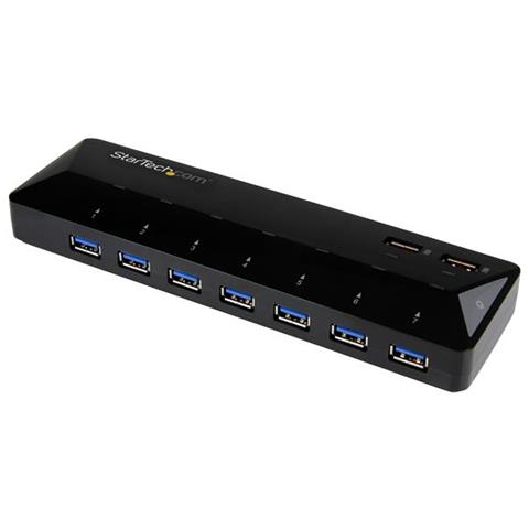 Hub USB 3.0 a 7 Porte con Porte di Ricarica Dedicate - 2 Porte x 2,4 Amp - Foto 1