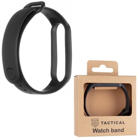 Tactical Cinturino 661 Originale Silicone Per Xiaomi Mi Band 5 - 6 Black - Foto 1