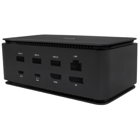 Docking Station Usb Metal Dual 4k Hdmi Dp, Power Delivery 80 W + Universal Charger 112 W - Foto 2