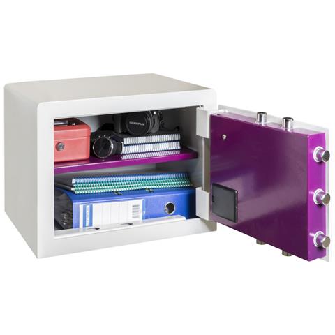 Forma Evolution 150050 Cassaforte Con Chiave E Codice, Facile Da Usare | Cassaforte Mobile, Apertura Con Tastiera E Chiave | Cassaforte Elettronica Per Casa, Doppia Sicurezza | 32x42x36cm | 40l - Foto 3