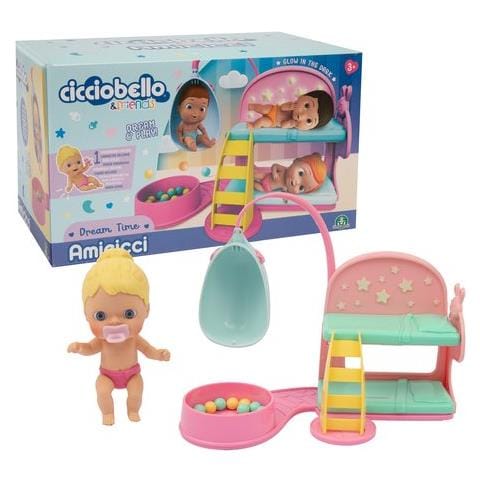 Set Bambola Giochi Preziosi Cc034000 Cicciobello Amicicci Dream Time A - Foto 1